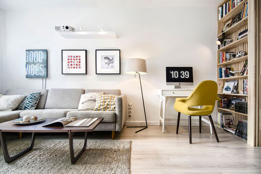 Come arredare una casa di 60 mq: tante idee dal design moderno ... Casa di 60 mq