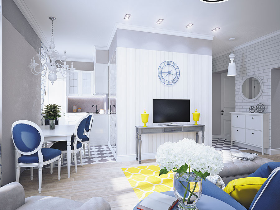 Come arredare una casa di 60 mq: tante idee dal design moderno ... Arredare 60 mq