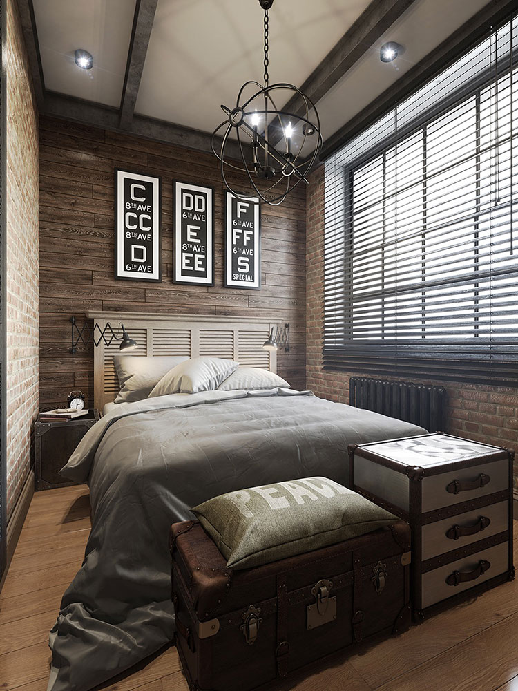 25 Idee Per Arredare Una Camera Da Letto In Stile Industriale Mondodesign It