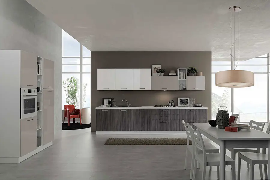 Cucina Bianca e Grigia: 40 Idee Versatili da Copiare | MondoDesign.it