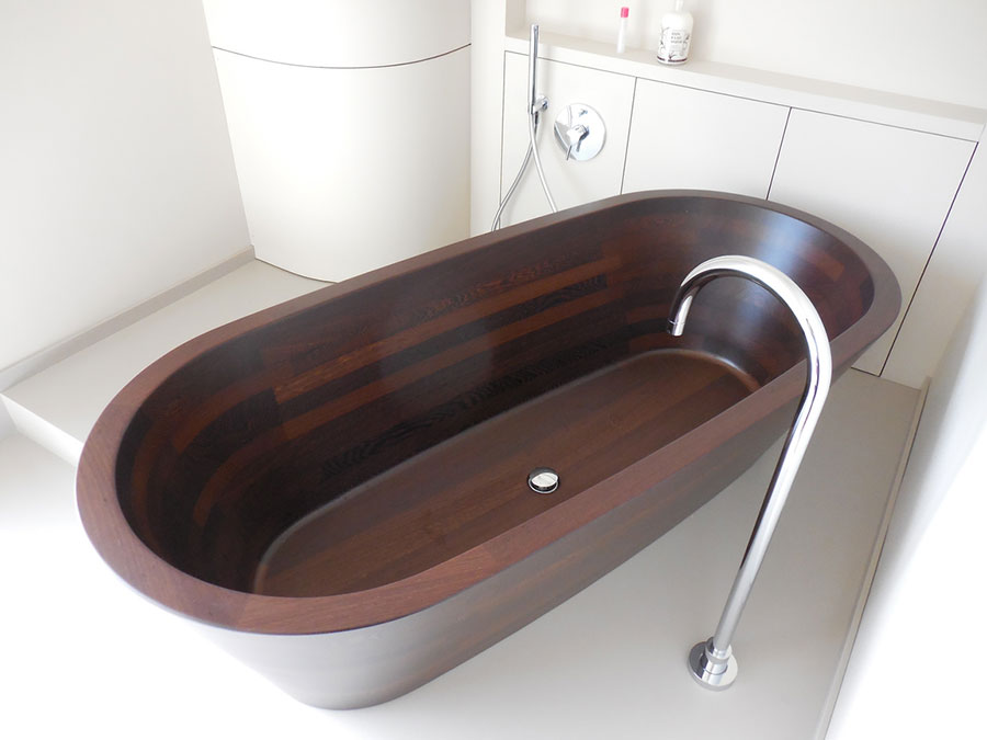 Modello di vasca da bagno in legno Image n.04
