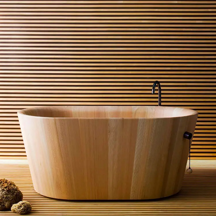 Modello di vasca da bagno in legno Rapsel