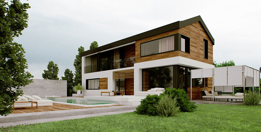 I migliori costruttori di case in legno italiani ed europei ... Costi case prefabbricate in legno rubner
