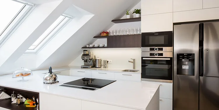 Idee Arredare Cucina Mansarda 1