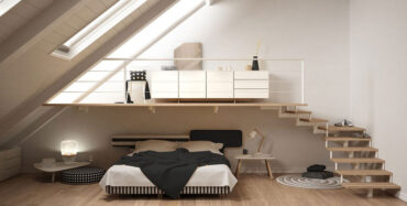 Camere da letto con soppalco: Idee e progetti originali 1 Camere da letto con soppalco: Idee e progetti originali