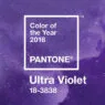 Il Colore Pantone 2018 è Ultra Violet: Tante Idee per Arredi di Tendenza