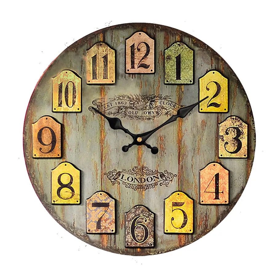 Modello di orologio da parete vintage classico n.15