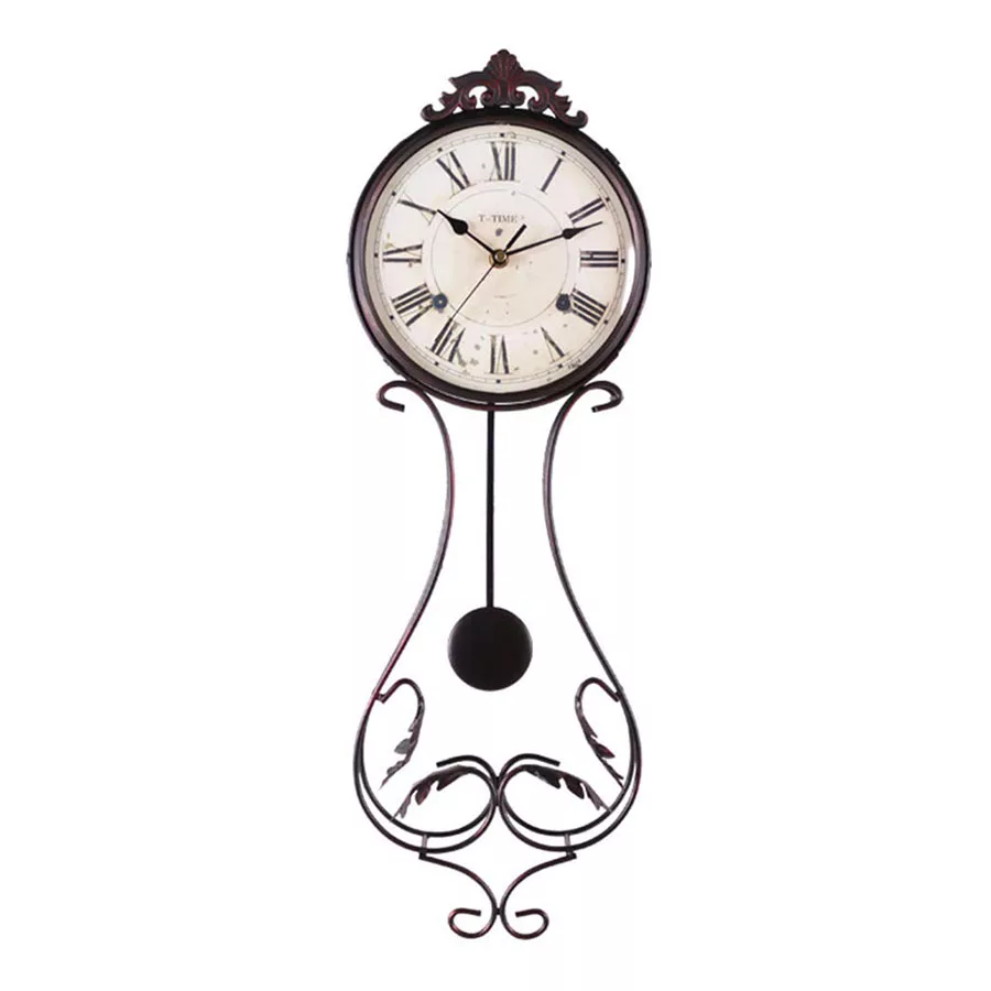 Modello di orologio da parete vintage a pendolo 1