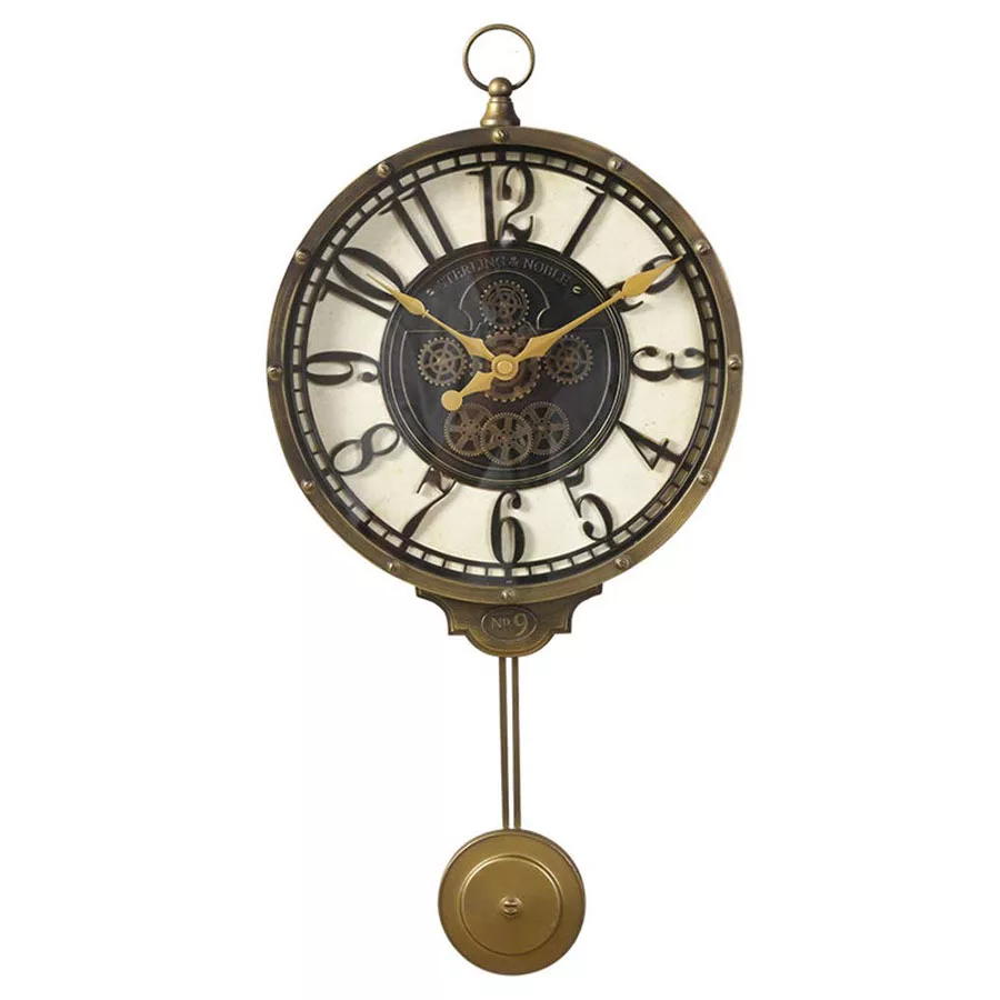 Modello di orologio da parete vintage a pendolo 4