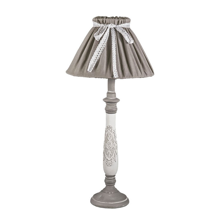 Modello di lampada da tavolo shabby chic n.06