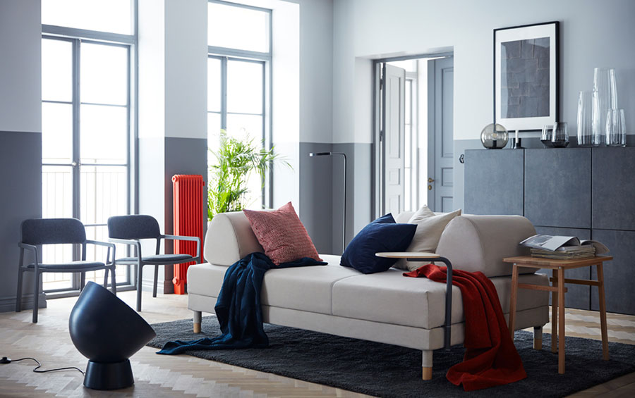 Arredare il soggiorno con ikea: tante idee per diversi stili ... Soggiorno moderno ikea