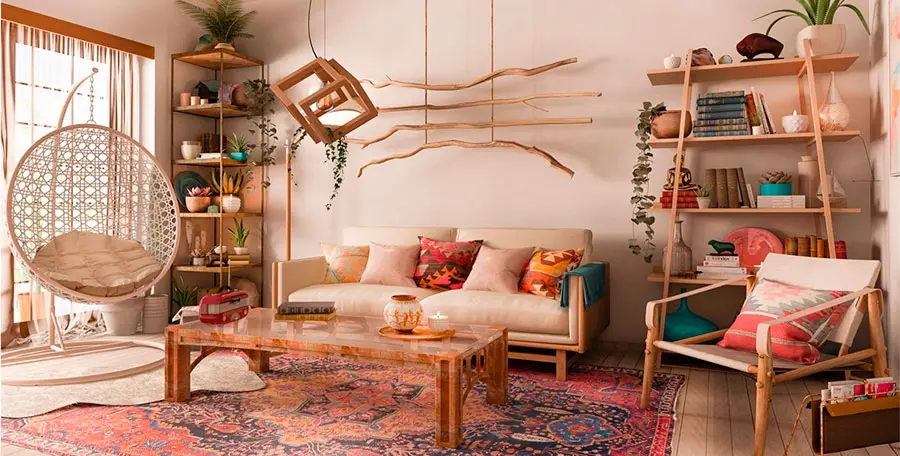 Guida all'arredamento Boho Chic