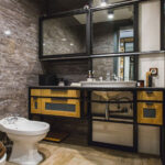 Bagno stile industriale