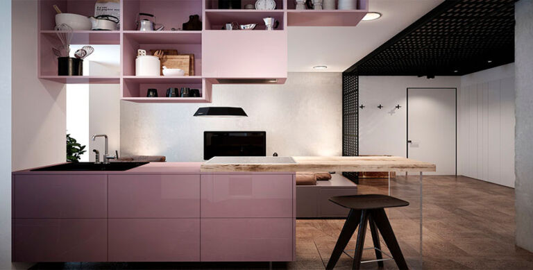 Cucina Rosa: 40 Idee di Design per un Arredamento Chic | MondoDesign.it