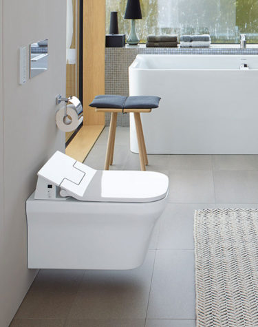 EPLO Smart Toiet With Tank And Bidet Built In,Auto Open Close,Blackout