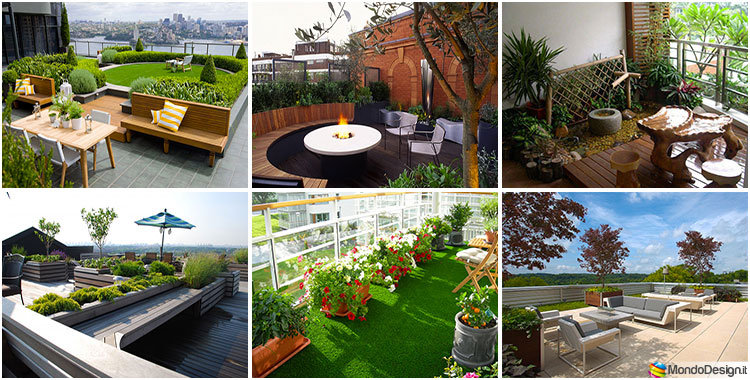 Giardino in terrazzo: come creare uno spazio verde pensile ... Come creare un giardino pensile sul terrazzo