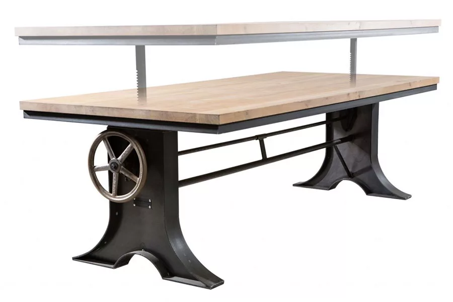 Modello di tavolo industrial Antico di Sturdy Legs n.1