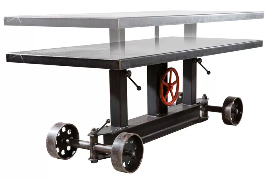 Modello di tavolo industrial Antico di Sturdy Legs n.2
