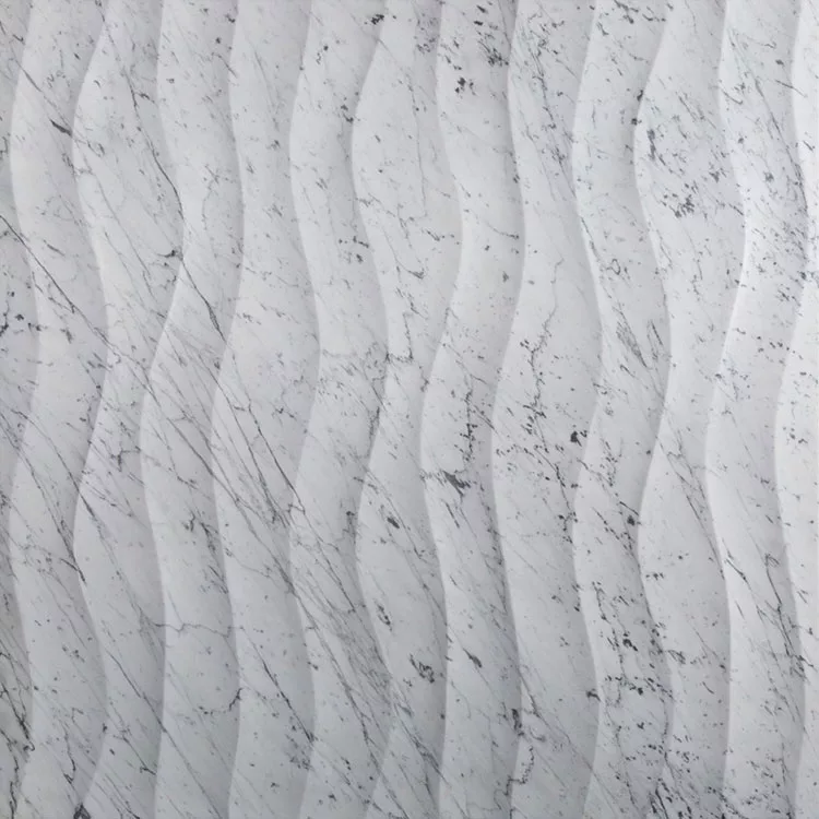 Modello di pavimento in marmo bianco n.03