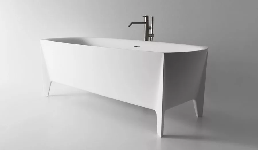 Vasca da bagno a libera installazione di Antonio Lupi n.04