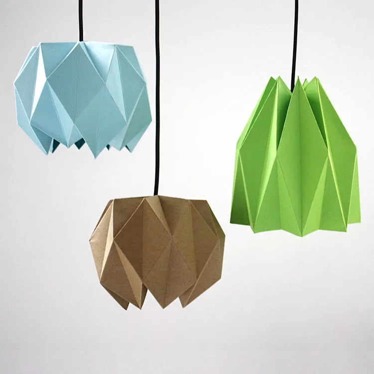 Come creare un paralume fai da te con origami 1