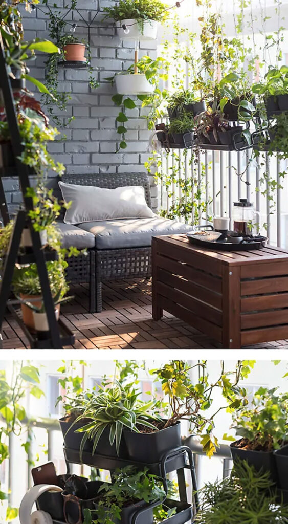 How to Furnish a Small Balcony with Ikea - Decor Scan : The new way of ...