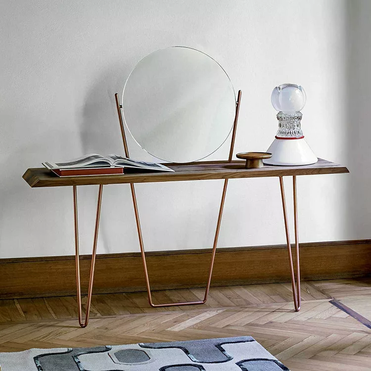 Idee per consolle per ingresso con specchio n.13