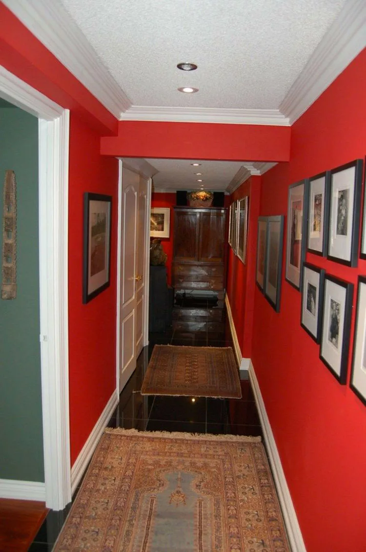 Idee per dipingere un corridoio rosso 1
