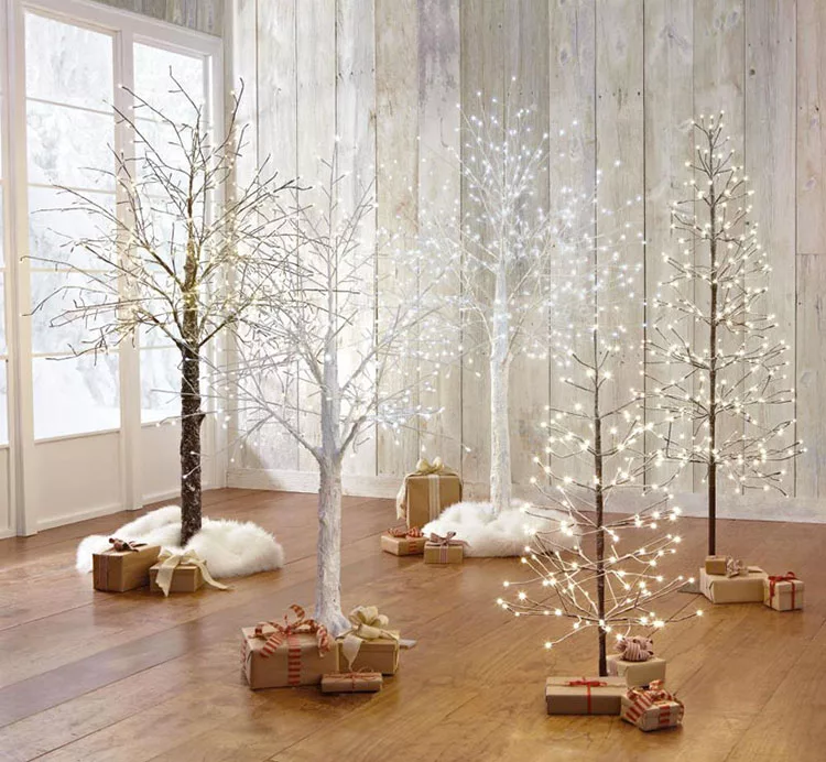Modello di albero di Natale moderno di design n.02