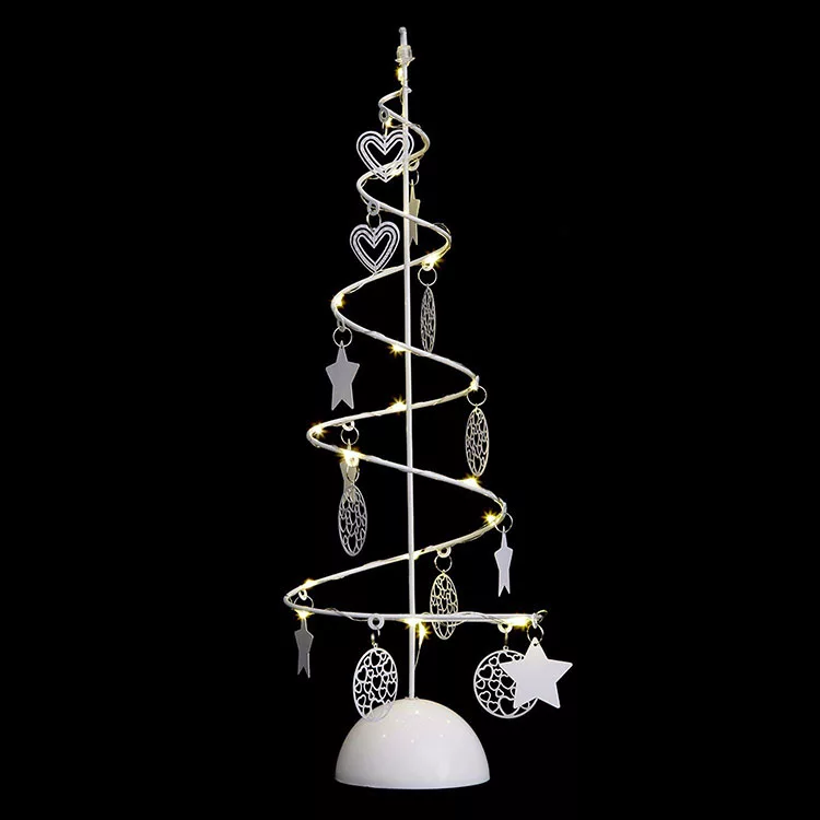 Modello di albero di Natale moderno a spirale n.02