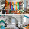 Pareti a Righe per Camerette: 36 Coloratissime Idee
