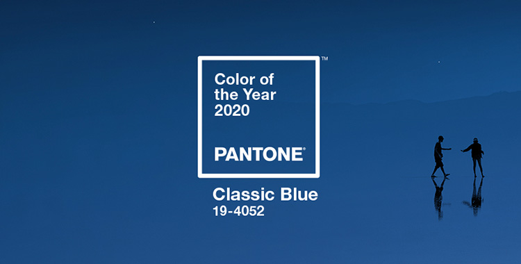Colore Pantone 2020 Classic Blue