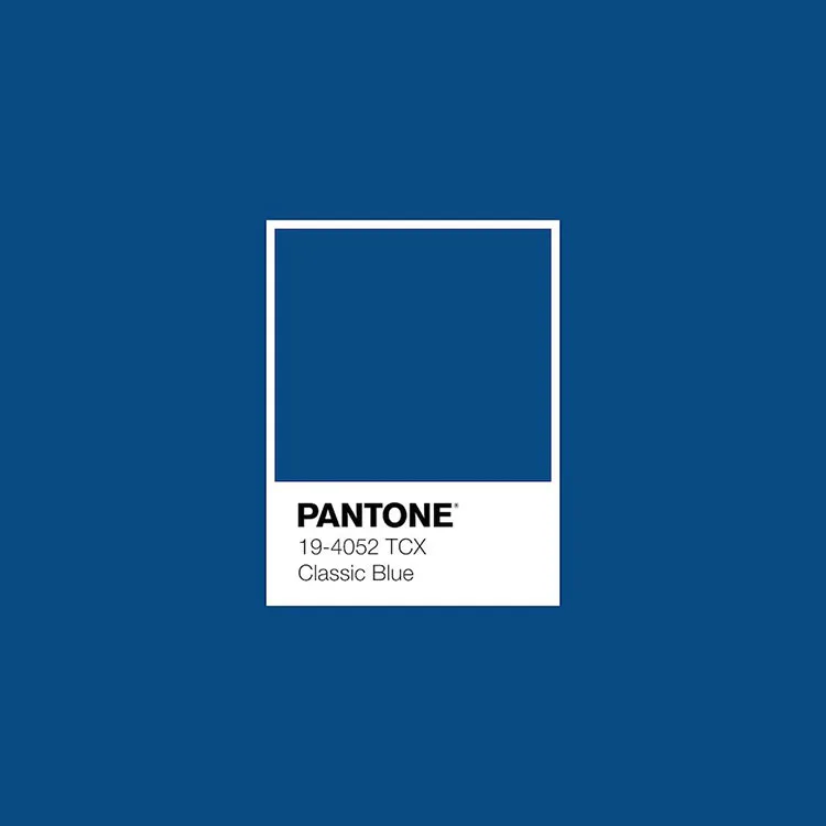 Colore Pantone Classic Blue