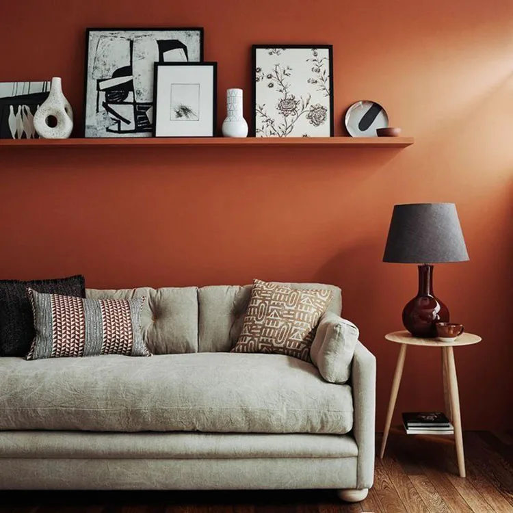 Colori Caldi per Pareti del Soggiorno | MondoDesign.it