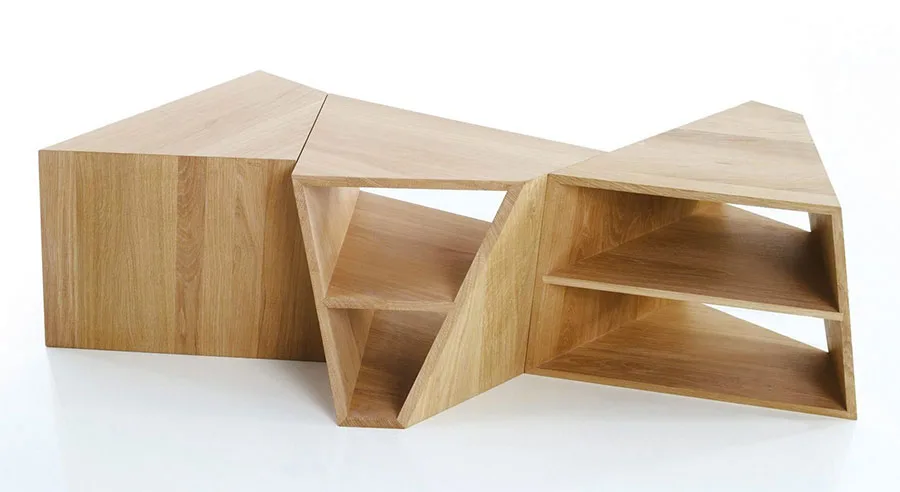 Modello di tavolino da salotto dal design moderno n.28
