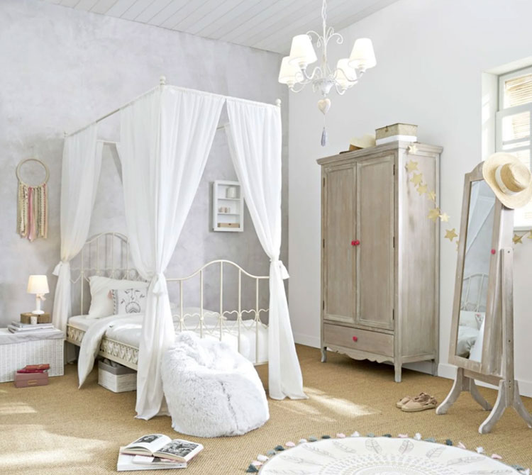 Idee per una cameretta shabby chic Maisons Du Monde n. 01