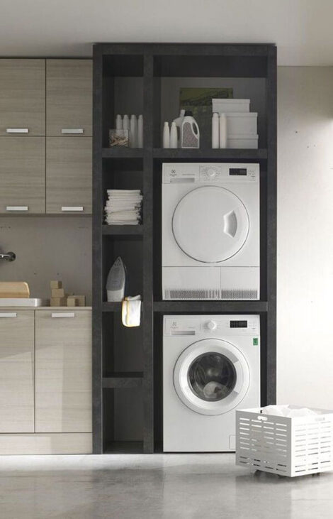 Come Organizzare una Stanza Lavanderia Piccola | MondoDesign.it