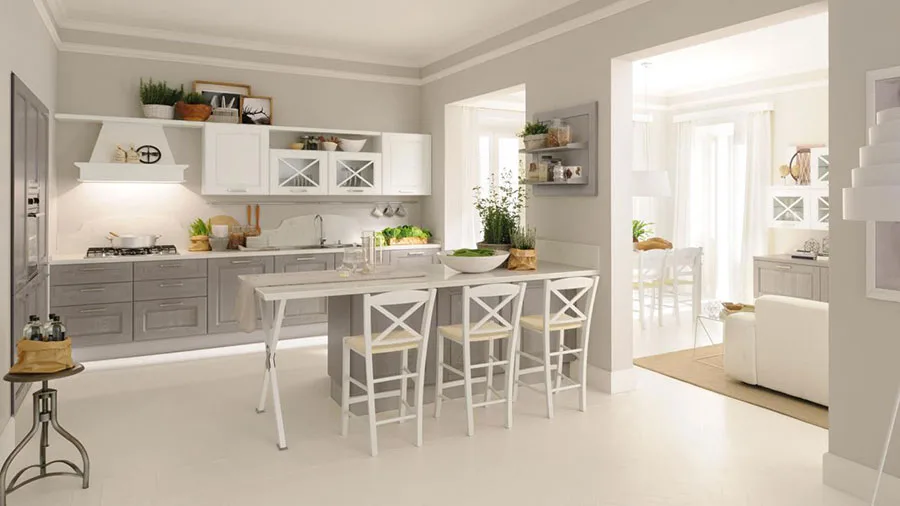 Modello di cucina classica moderna n.15