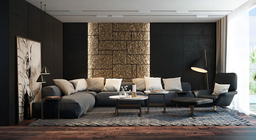 Rivestimenti per Pareti del Soggiorno: 40 Idee di Design | MondoDesign.it