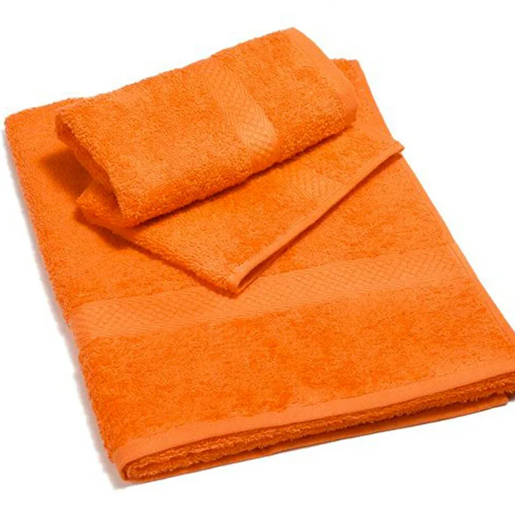 Modello di accessori per bagno arancione 03