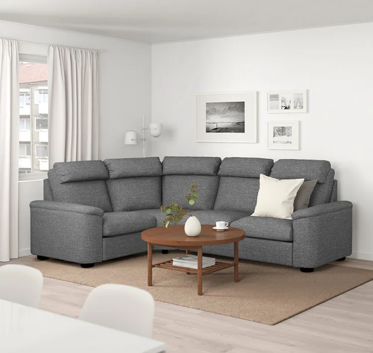 Modello di divano curvo Ikea n.03