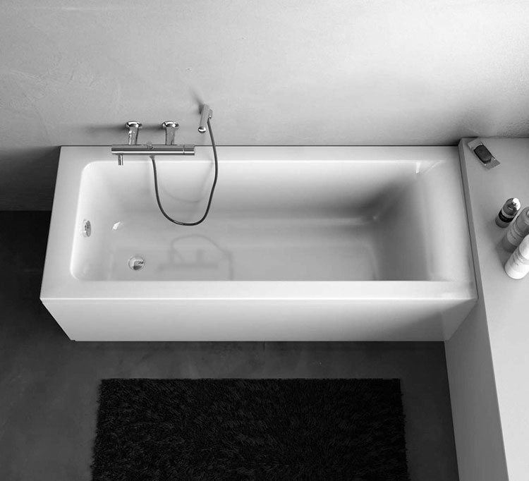 Modello di vasca da bagno piccola da 120 cm n.04