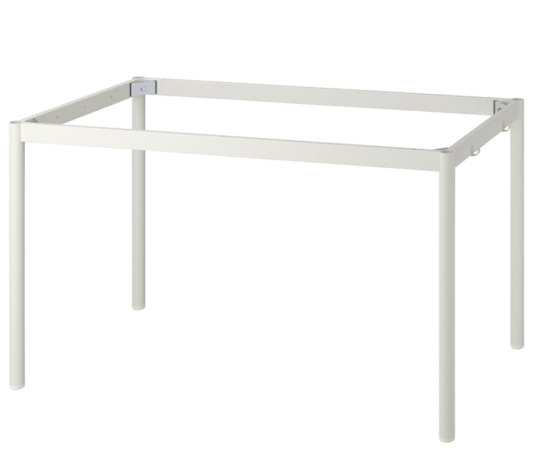 Struttura per tavolo in cristallo Ikea n.03