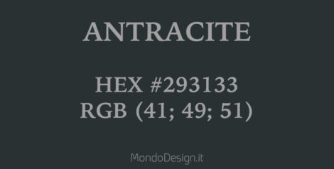 Colore Antracite per Arredare e Dipingere le Pareti | MondoDesign.it
