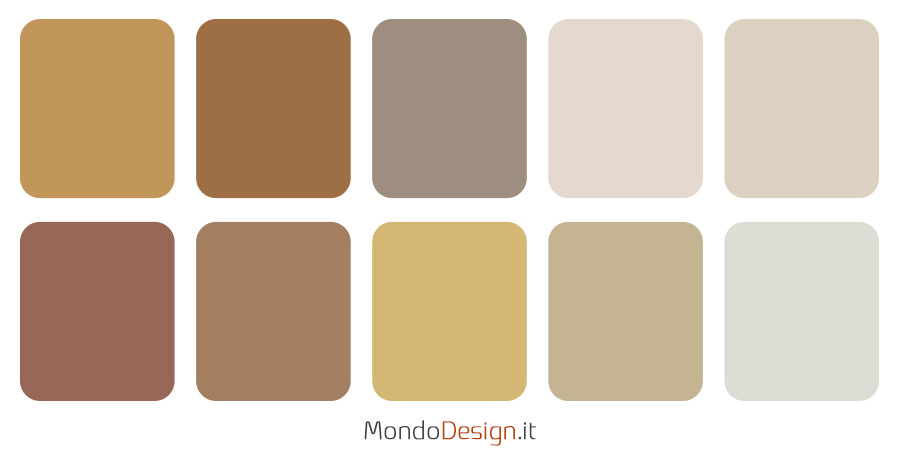 Idee palette colore brave ground Timeless colours