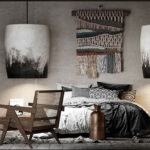 Camere da letto boho chic