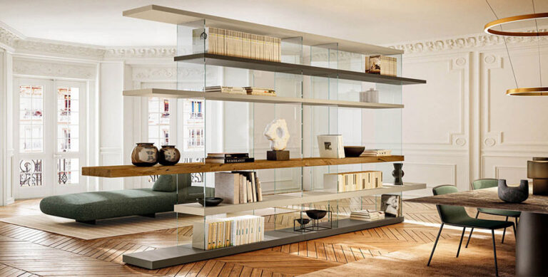 Libreria Divisoria Bifacciale: Idee e Progetti da Copiare | MondoDesign.it
