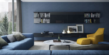 Soggiorno Blu: 30 Idee per Arredi e Abbinamenti