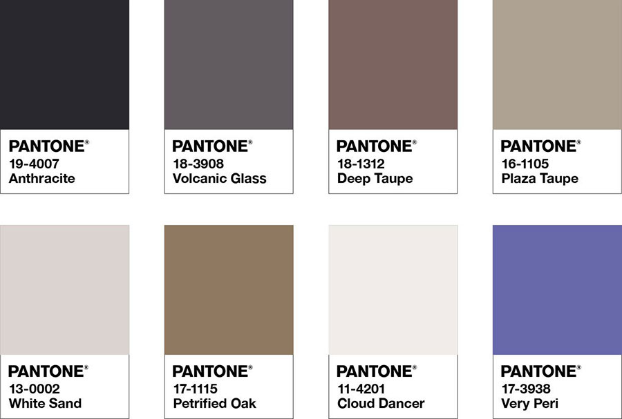 Palette Very Peri Pantone The Star of the Show