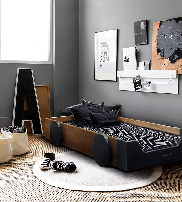 Modello di letto evolutivo 5 in 1 Wood Mini + di Olivier Forniture 1